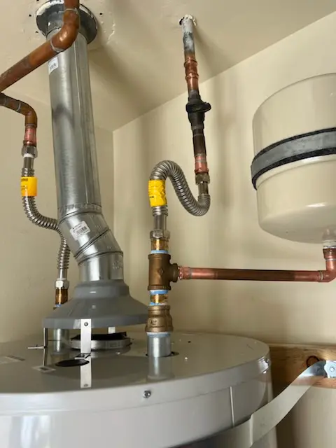 Water heater installation and plumbing repair in Walnut Creek Valley